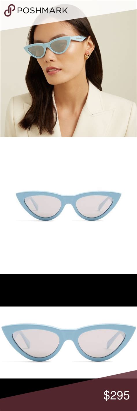 celine cat eye blue|Celine cat eye eyeglasses.